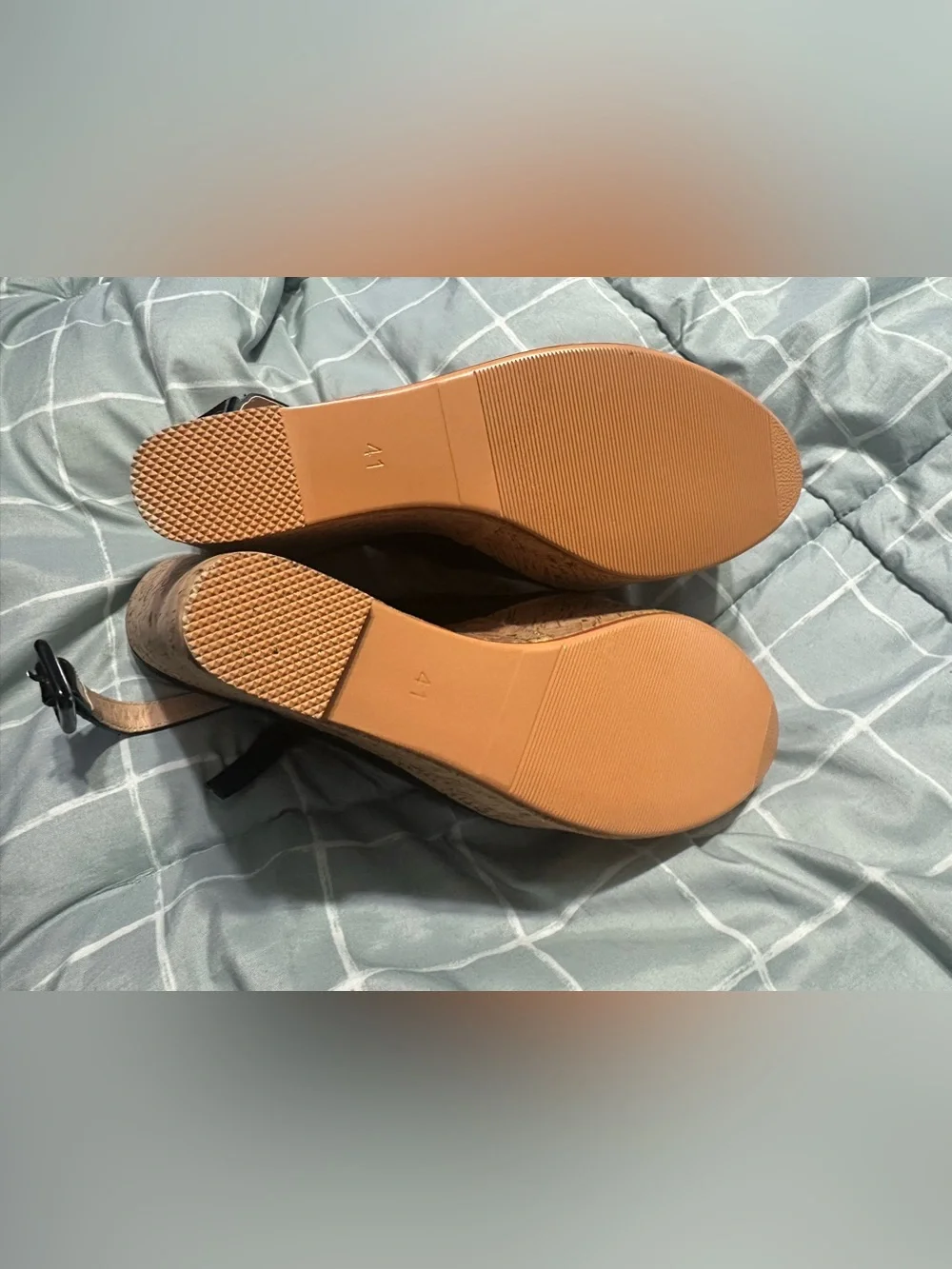 Yodeks Women’s Pumps Platform Wooden Sandals Wedge Heels Peeps Toe High